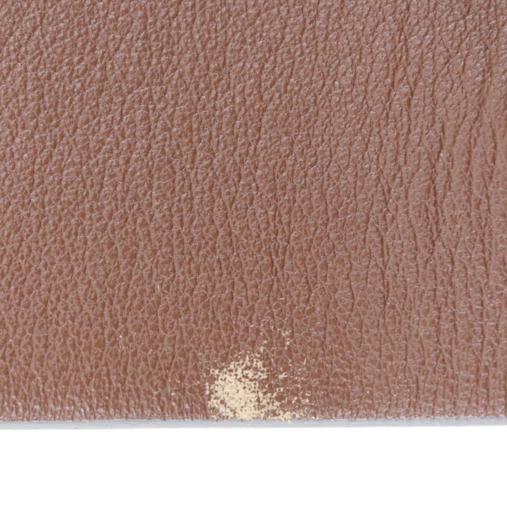 BURBERRY Shoulder Bag Calfskin Brown, Black By color D ring Women Used Authentic