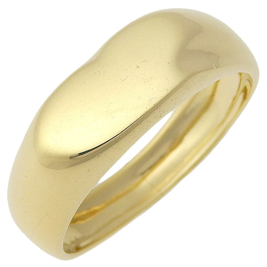 TIFFANY&Co. Ring K18 yellow gold gold Elsa Peretti Full heart Women Used Authentic