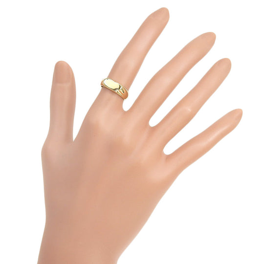 TIFFANY&Co. Ring K18 yellow gold gold Elsa Peretti Full heart Women Used Authentic