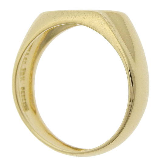 TIFFANY&Co. Ring K18 yellow gold gold Elsa Peretti Full heart Women Used Authentic