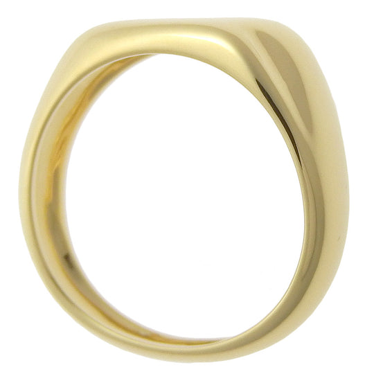 TIFFANY&Co. Ring K18 yellow gold gold Elsa Peretti Full heart Women Used Authentic