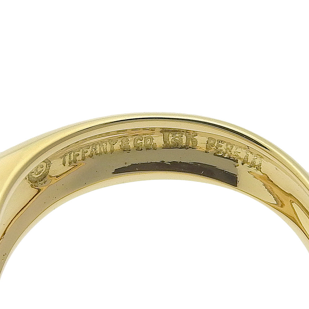 TIFFANY&Co. Ring K18 yellow gold gold Elsa Peretti Full heart Women Used Authentic