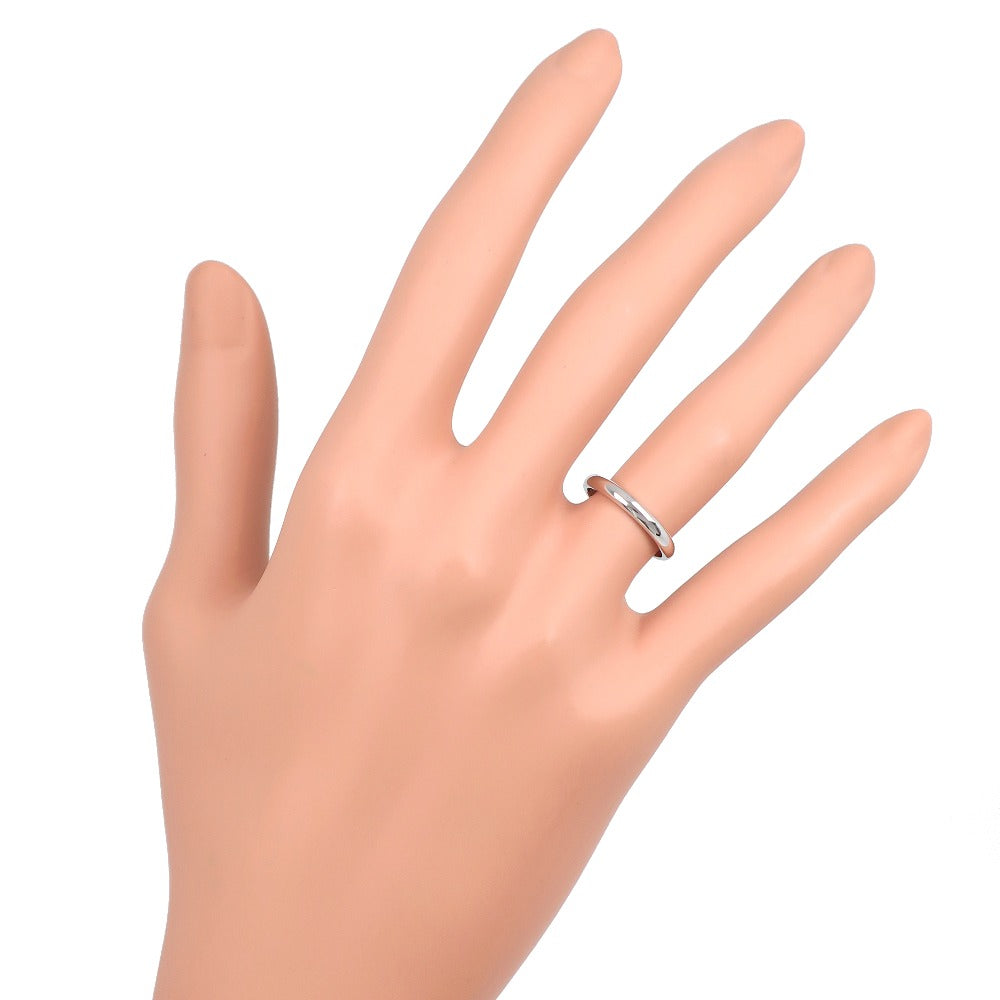 CARTIER Ring Pt950Platinum Silver 1895 wedding ring Women 47 Used Authentic