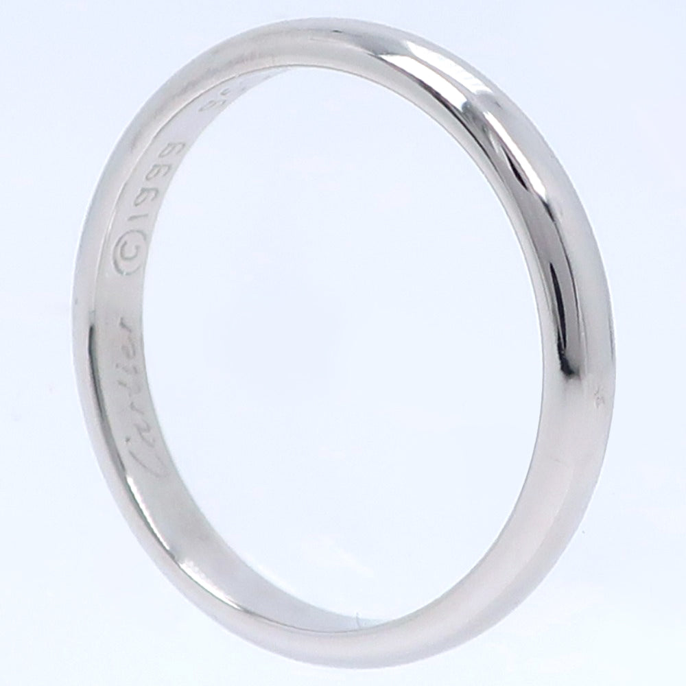 CARTIER Ring Pt950Platinum Silver 1895 wedding ring Women 47 Used Authentic