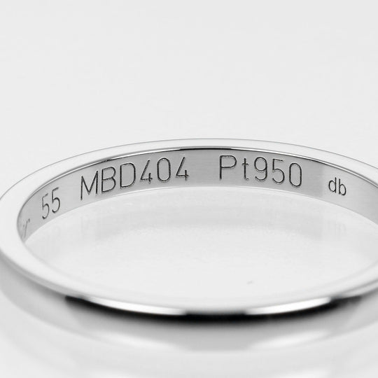 CARTIER Ring Pt950Platinum Silver ballerina flats Women 55 Used Authentic