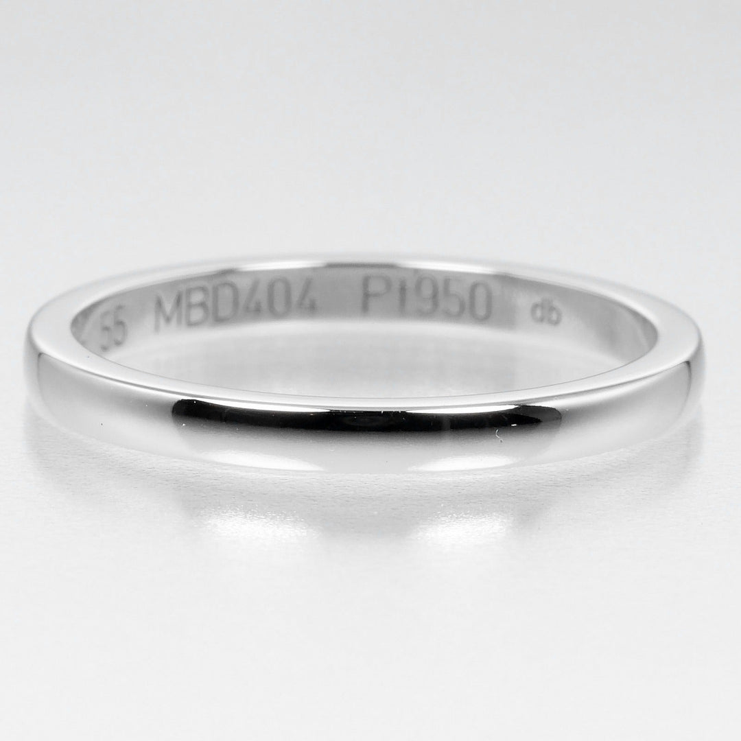 CARTIER Ring Pt950Platinum Silver ballerina flats Women 55 Used Authentic