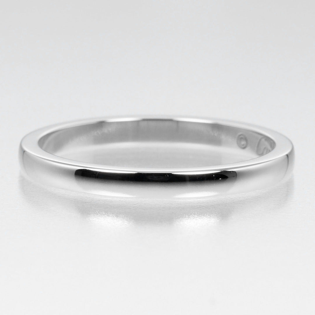 CARTIER Ring Pt950Platinum Silver ballerina flats Women 55 Used Authentic