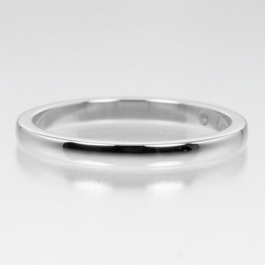 CARTIER Ring Pt950Platinum Silver ballerina flats Women 55 Used Authentic