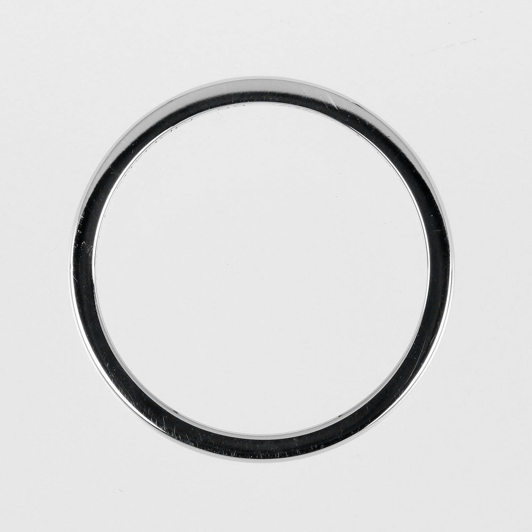 CARTIER Ring Pt950Platinum Silver ballerina flats Women 55 Used Authentic