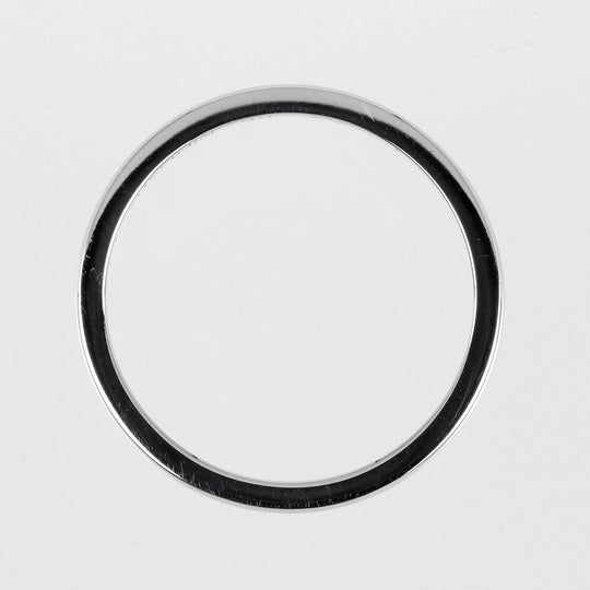 CARTIER Ring Pt950Platinum Silver ballerina flats Women 55 Used Authentic