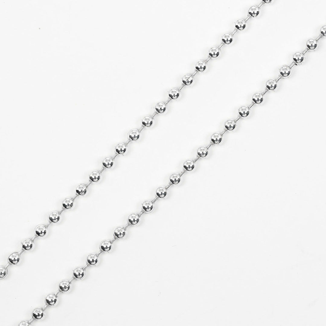 TIFFANY&Co. Necklace Silver925, K18 Yellow Gold Silver 23.6" Ball Chain T & C coin Women Used Authentic