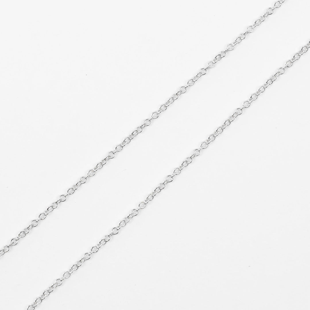 TIFFANY&Co. Necklace Silver925, K18 pink gold silver Extra Mini 0.4" & 0.3" Double open heart Women Used Authentic