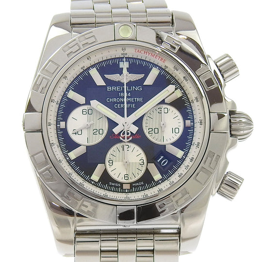 BREITLING Watches AB0110 Stainless Steel Silver cal.B01 Chrono mat 44 mens Used Authentic