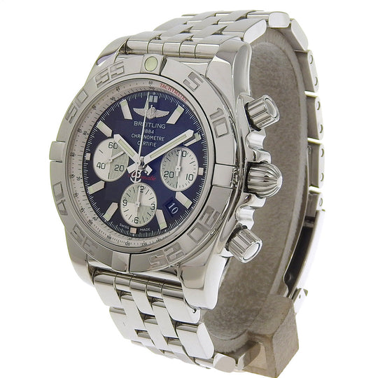 BREITLING Watches AB0110 Stainless Steel Silver cal.B01 Chrono mat 44 mens Used Authentic