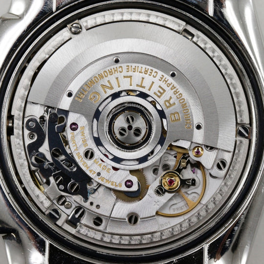 BREITLING Watches AB0110 Stainless Steel Silver cal.B01 Chrono mat 44 mens Used Authentic