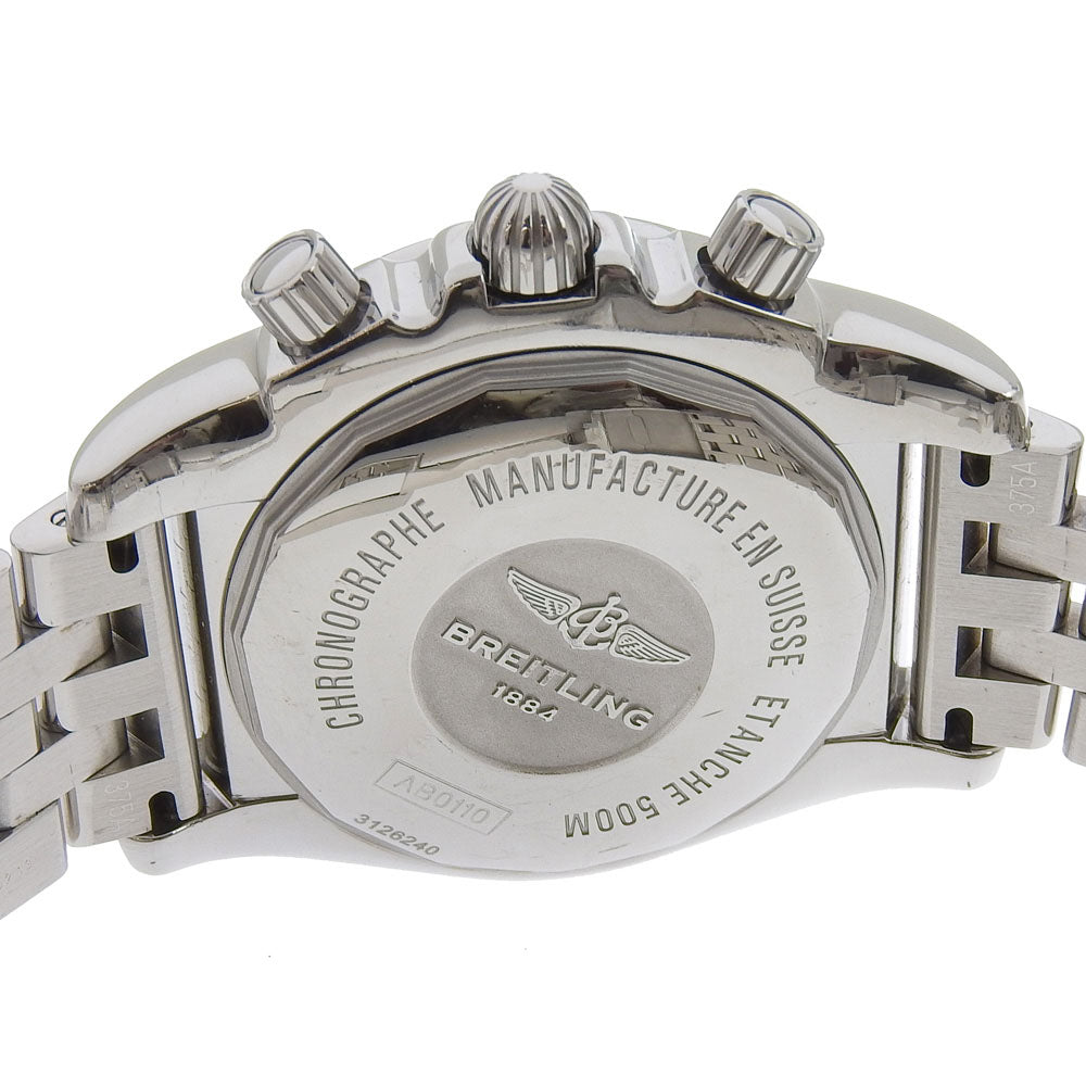 BREITLING Watches AB0110 Stainless Steel Silver cal.B01 Chrono mat 44 mens Used Authentic