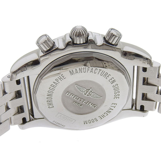 BREITLING Watches AB0110 Stainless Steel Silver cal.B01 Chrono mat 44 mens Used Authentic