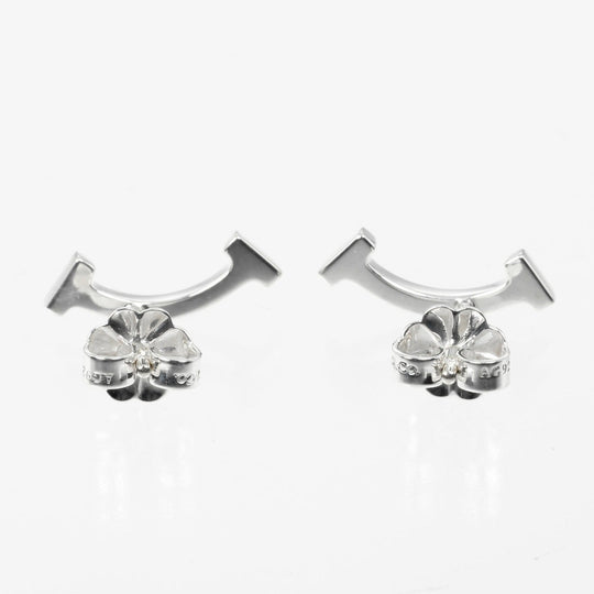 TIFFANY&Co. Pierce Silver925 Silver T Smile Women Used Authentic