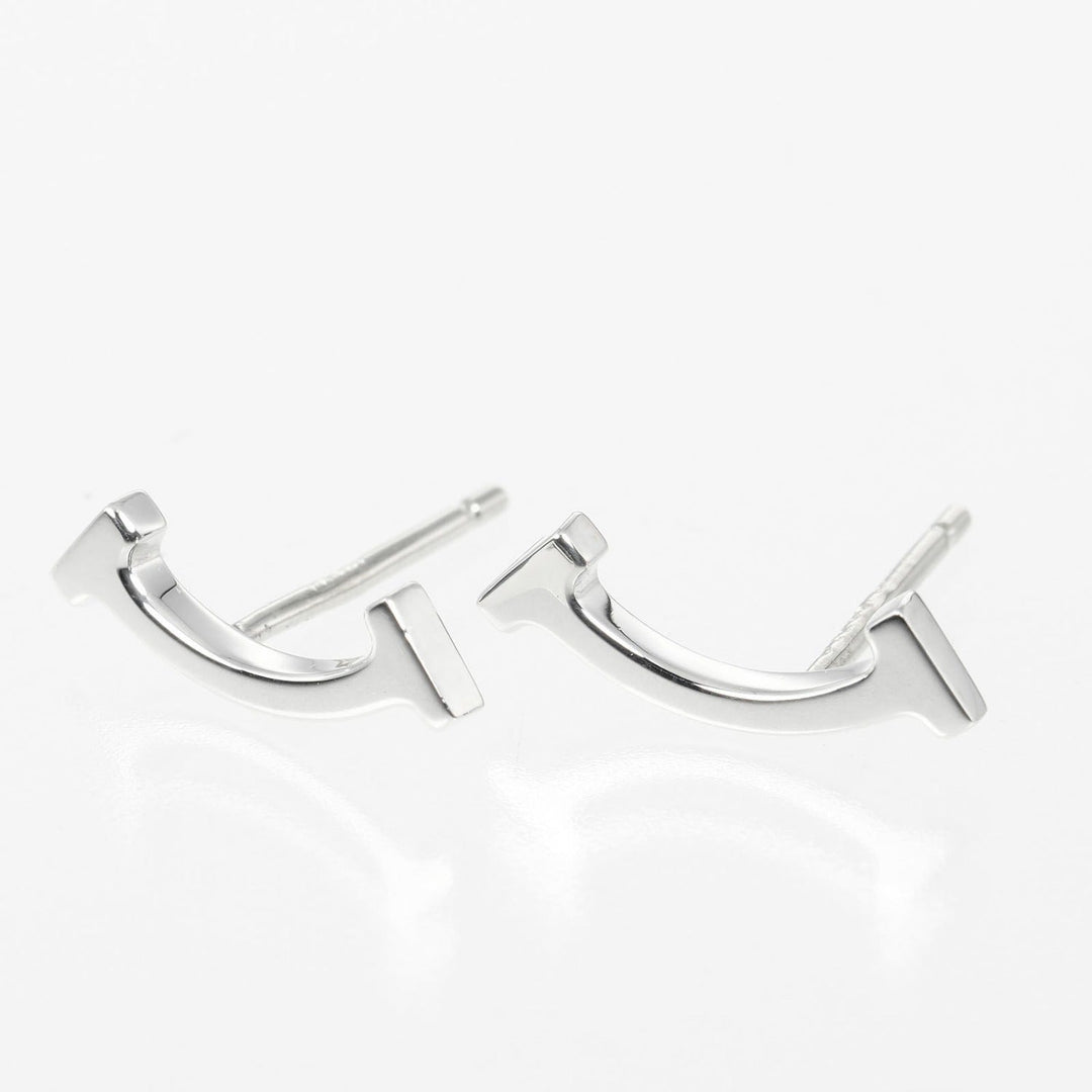 TIFFANY&Co. Pierce Silver925 Silver T Smile Women Used Authentic