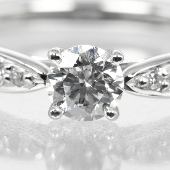 TIFFANY&Co. Ring 0.25ct VVS2/G/2EX/VG Pt950Platinum, Diamond clear harmony engagement Women Used Authentic