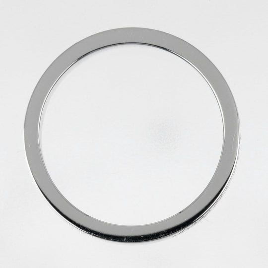 CARTIER Ring Pt950Platinum, Diamond Silver C Toe Cartier Engraved Women 48 Used Authentic