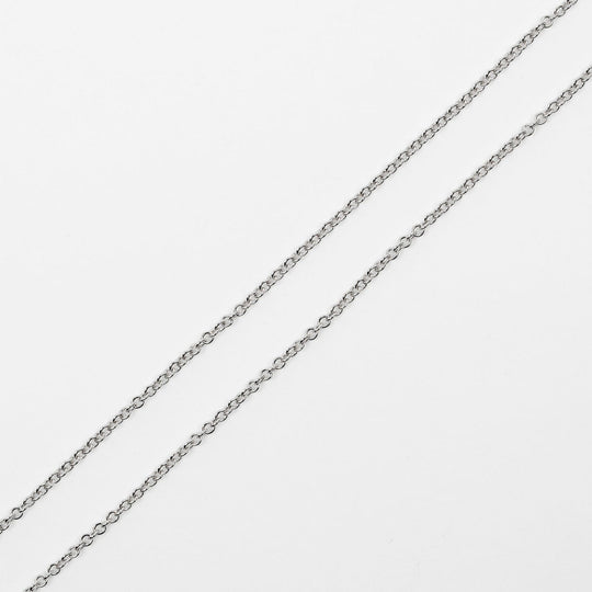 TIFFANY&Co. Necklace Pt950Platinum, Diamond Clear Silver By the Yard Heart Women Used Authentic