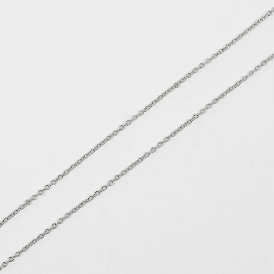 TIFFANY&Co. Necklace Pt950Platinum, Diamond Clear Silver Small cross Women Used Authentic