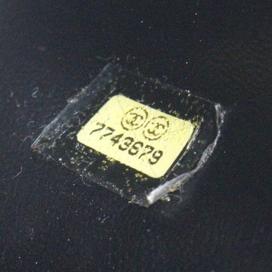 CHANEL Pouch A01998 Caviar skin black Handbag COCO Mark Vanity Women Used Authentic