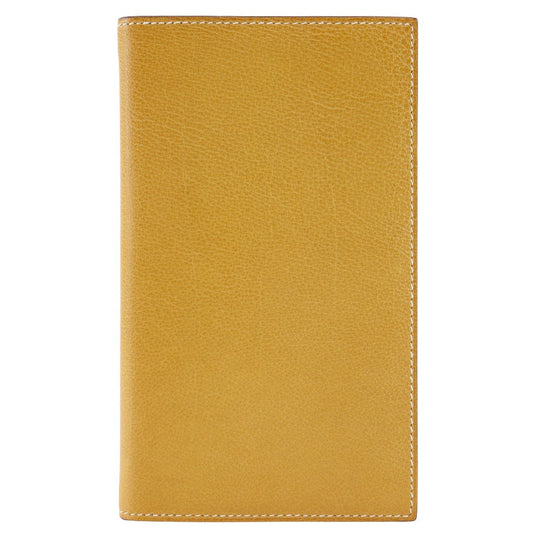 HERMES Notebook cover Shave yellow Agenda Vision Women(Unisex) Used Authentic