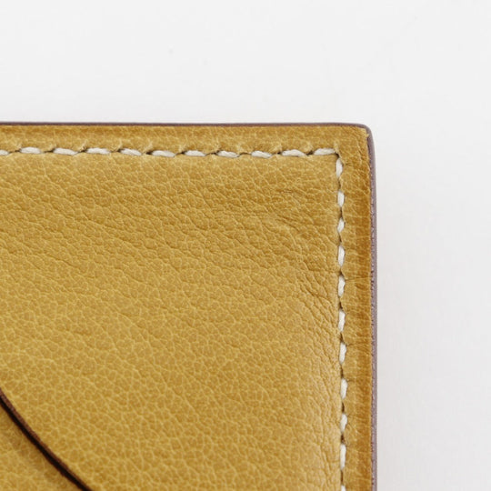 HERMES Notebook cover Shave yellow Agenda Vision Women(Unisex) Used Authentic