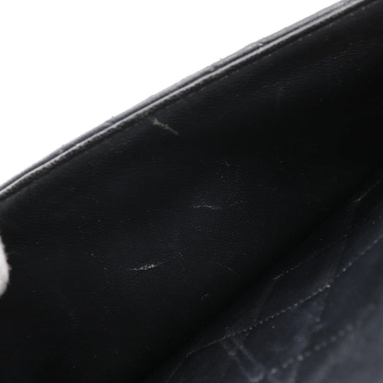 CHANEL Shoulder Bag lambskin black vintage 2.55 Matrasse ChainShoulder Women Used Authentic