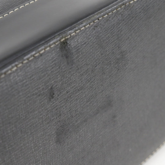 BURBERRY Handbag Calfskin black Tote Bag shadow horse With logo Women Used Authentic