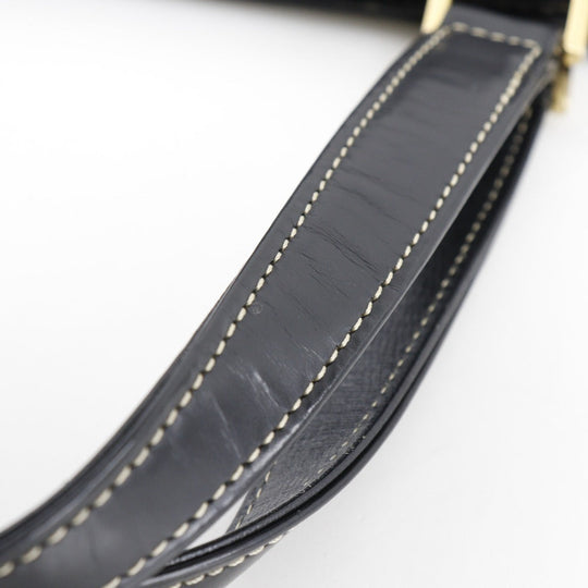 BURBERRY Handbag Calfskin black Tote Bag shadow horse With logo Women Used Authentic