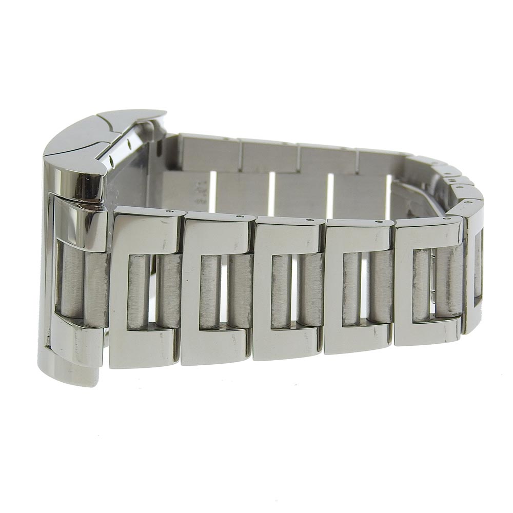 BVLGARI Watches Quartz RTC49S Stainless Steel white Rettangoro White dial mens Used Authentic