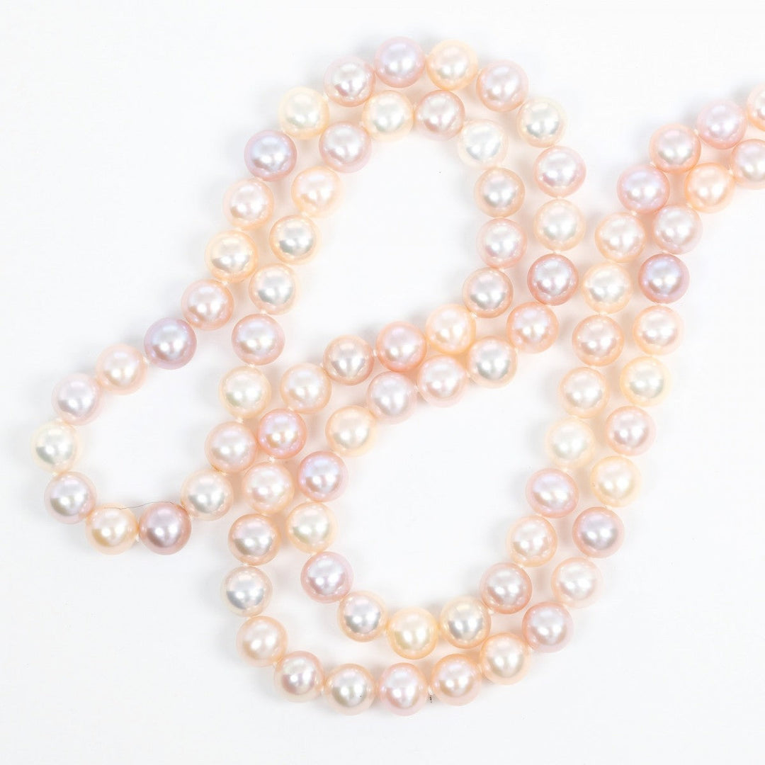 TIFFANY&Co. Necklace Silver925, pearl Silver 78.7" pearl around 0.3" Women Used Authentic