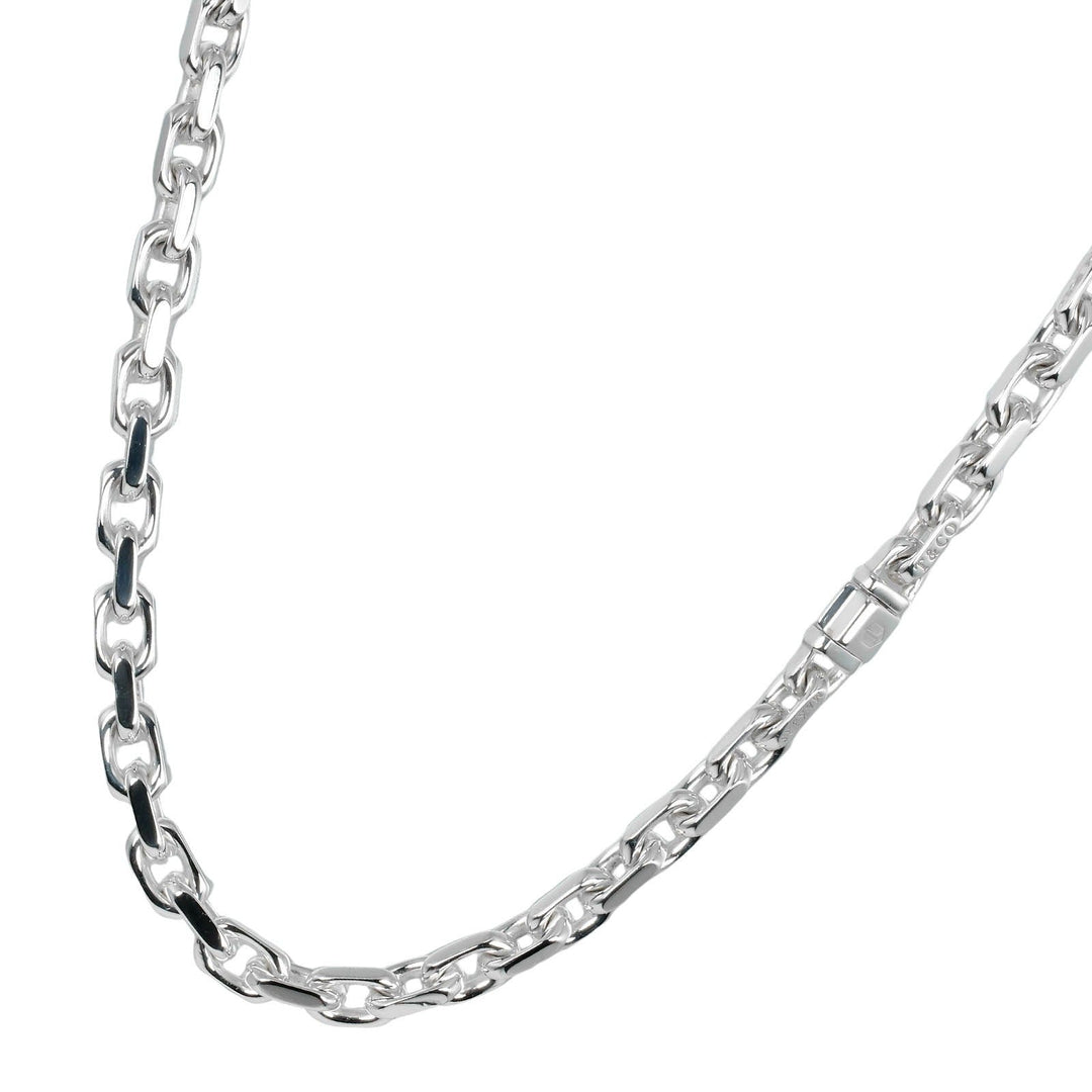 TIFFANY&Co. Necklace Silver925, K18 Yellow Gold Silver 1837 Makers Women Used Authentic