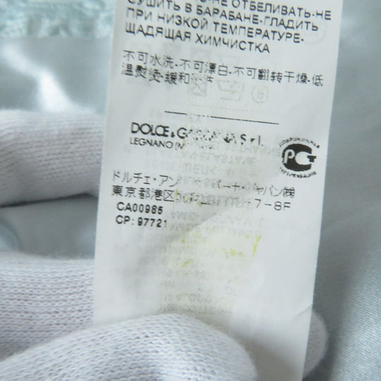 DOLCE&GABBANA Jacket polyester Light blue 38