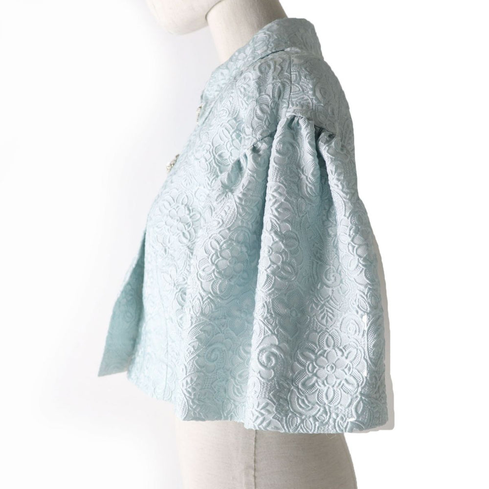 DOLCE&GABBANA Jacket polyester Light blue 38