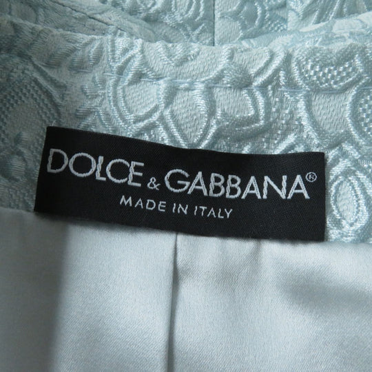 DOLCE&GABBANA Jacket polyester Light blue 38