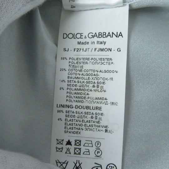 DOLCE&GABBANA Jacket polyester Light blue 38