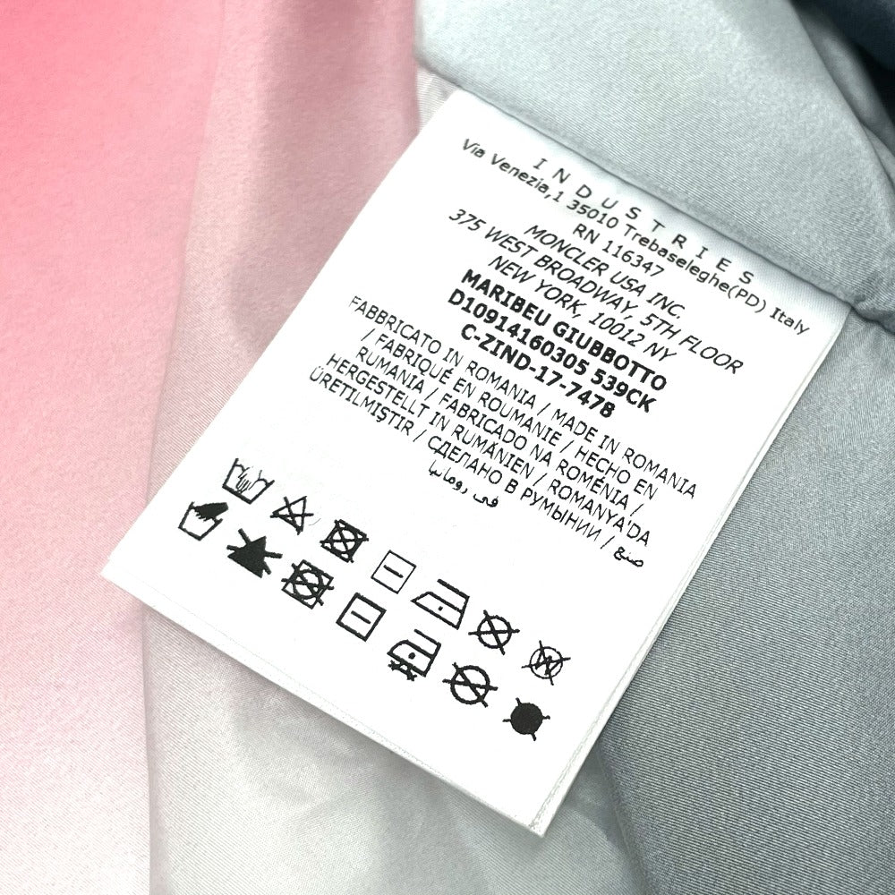 MONCLER Blouson 4160305 Nylon Red gradation outerwear MARIBEU Women 4 Used Authentic