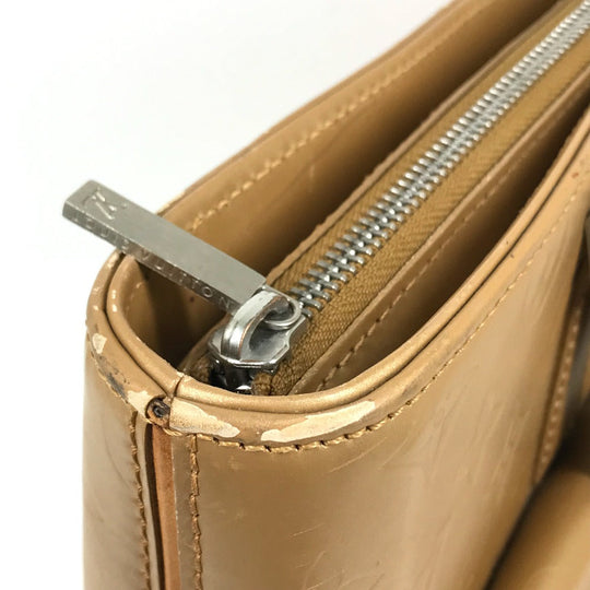 LOUIS VUITTON Tote Bag M55107 Monogram mat leather beige Monogram mat Willwood Women Used Authentic