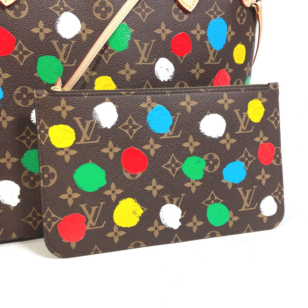LOUIS VUITTON Tote Bag M46381 Monogram canvas multicolor Monogram Neverfull MM Tote Bag Women Used Authentic