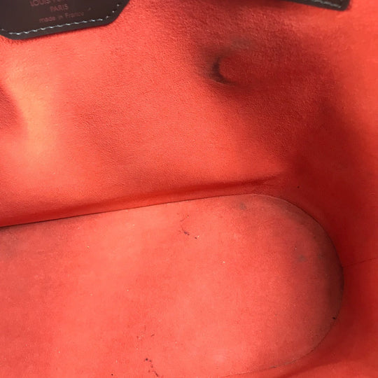 LOUIS VUITTON Tote Bag N51120 Damier canvas Brown Damier Manosque GM Women Used Authentic