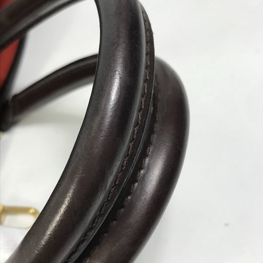 LOUIS VUITTON Tote Bag N51120 Damier canvas Brown Damier Manosque GM Women Used Authentic