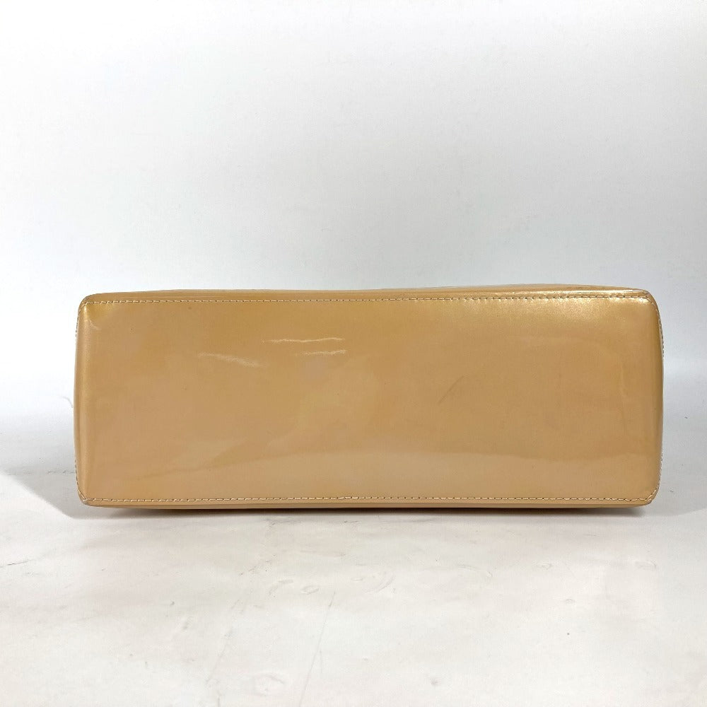 LOUIS VUITTON Tote Bag M91452 Monogram Vernis beige Monogram Vernis Wilsher PM Women Used Authentic