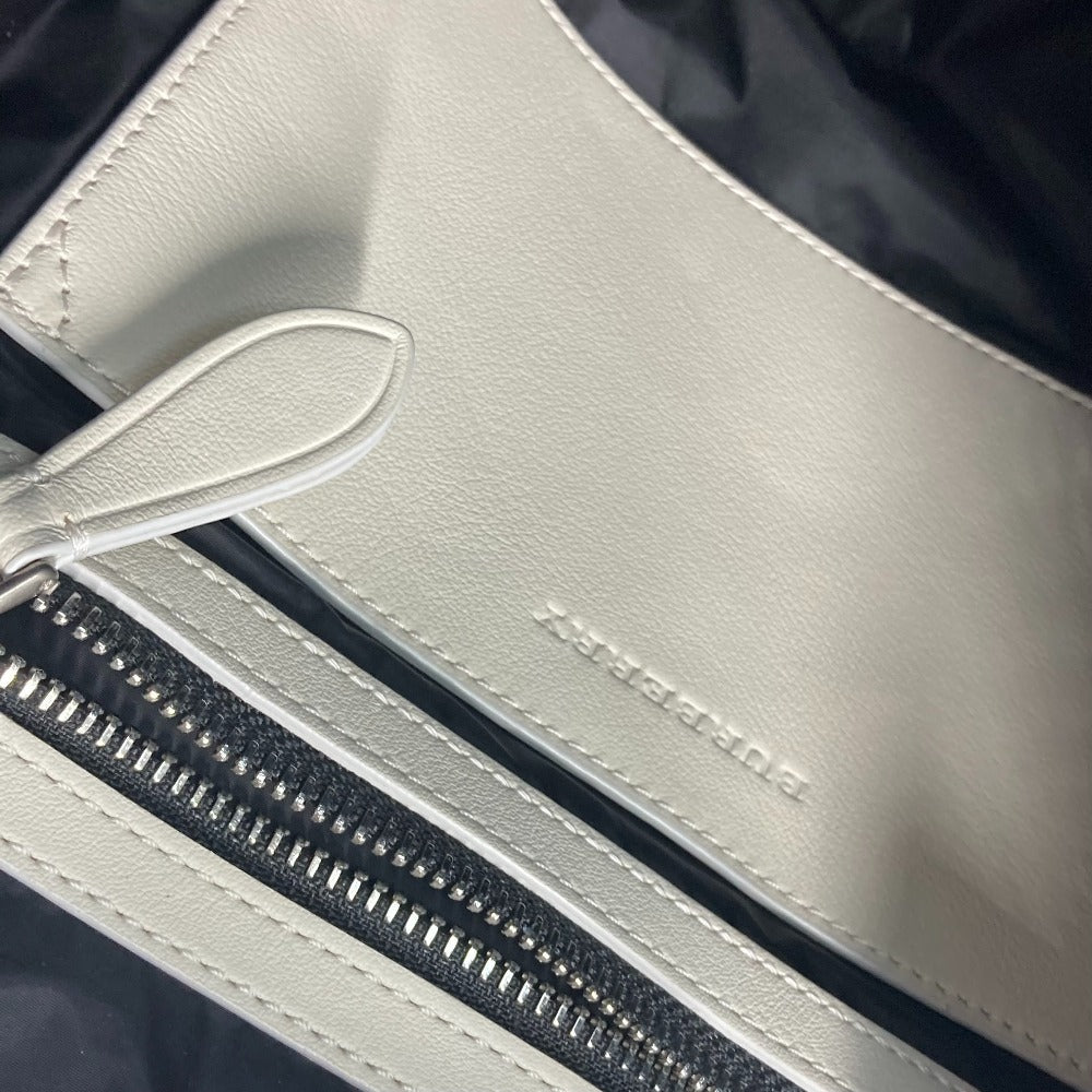 BURBERRY Backpack 4078448 Leather / canvas beige Bag check mens Used Authentic