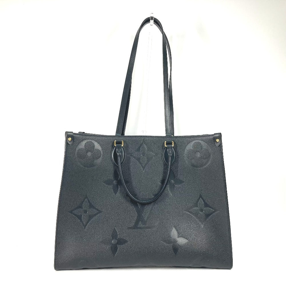 LOUIS VUITTON Tote Bag M44925 Monogram Ann Platt Leather black Monogram Ann Platt On the go GM