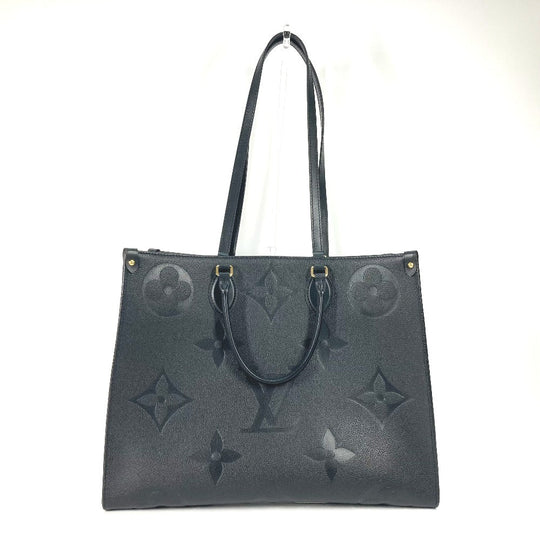 LOUIS VUITTON Tote Bag M44925 Monogram Ann Platt Leather black Monogram Ann Platt On the go GM
