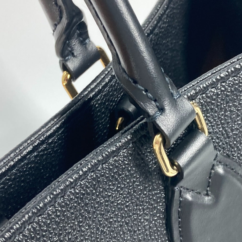 LOUIS VUITTON Tote Bag M44925 Monogram Ann Platt Leather black Monogram Ann Platt On the go GM